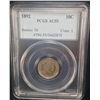 Image 1 : 1892 Barber Dime PCGS AU55