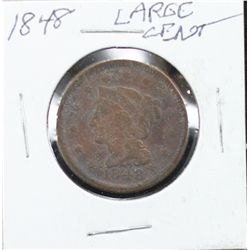 1848 Braided Hair Cent