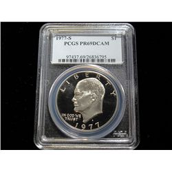 1977-S Clad Eisenhower PCGS PR69DCAM