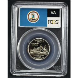 2000-S VIRGINIA QUARTER – PR69 DCAM