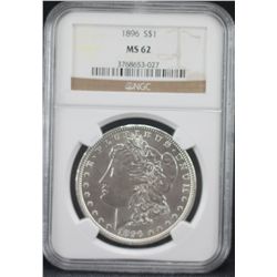 1896 Morgan NGC - MS62
