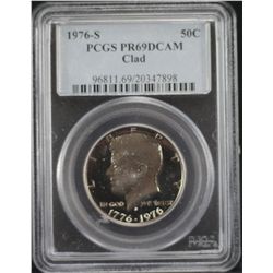 1976-S Kennedy PCGS - PR69DCAM
