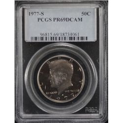 1977-S Kennedy PCGS - PR69DCAM