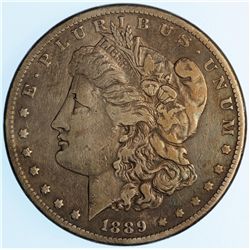 1889-CC Morgan Silver Dollar
