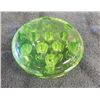 Image 5 : Green Depression Glass Plates