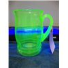 Image 2 : Vaseline Glass Water Pitcher