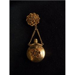 Vintage Perfume Brooch