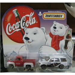 Matchbox Coca Cola Die Cast Cars