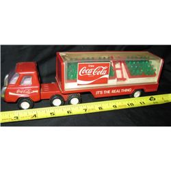 Vintage Coca Cola Truck and Trailer,