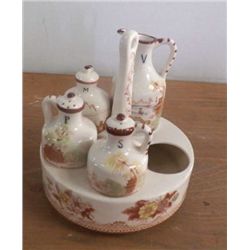 Oriental Garden Condiment Set