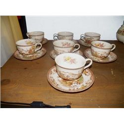 Oriental Garden Coffee Cups