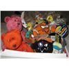 Image 2 : Box Lot Mini Stuffed Animal Collectibles
