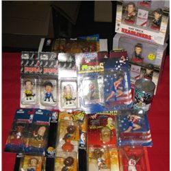 Box Lot Misc.Sports Figure Collectibles