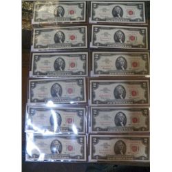 12- 1963 Two Dollar Bils