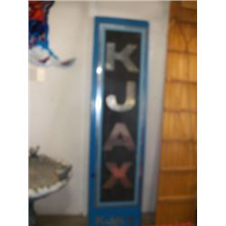 KJax Radio Sign