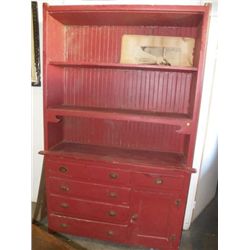 Vintage Wood Kitchen Cabinet