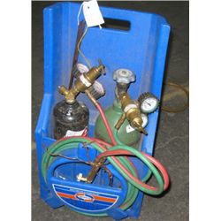 Cutting torch and Pressure Tester.