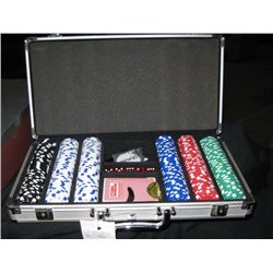 Poker set in case