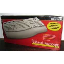 Microsoft Pro Natural Keyboard.