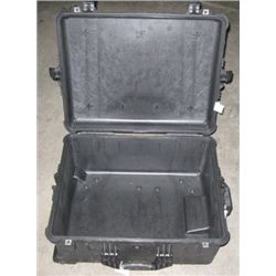Black Pelican Brand Plastic Storage, W/Handle
