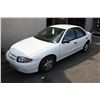 Image 1 : 2004 CHEVROLET CAVALIER, WHITE, VIN 1G1JC52FX47345732