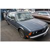 Image 2 : 1981 BLUE BMW 733I 4DR SDN 227,818KM GAS AUTOMATIC VIN:WBAFF4305B7362120 - VEHICLE IMPORTED FROM