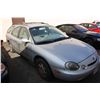 Image 2 : 1997 FORD TAURUS, GREY, VIN 1FALP57U9VG261968