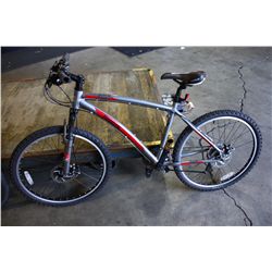GREY REEBOK 21SPEED FRONT SUSPENSION MOUNTAIN BIKE