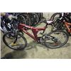 Image 1 : RED BOSS 21 SPEED FULL SUSPENSION MOUNTAIN BIKE