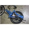 Image 1 : BLUE SANTA CRUIZ FULL SUSPENSION FRAME WITH TIRE