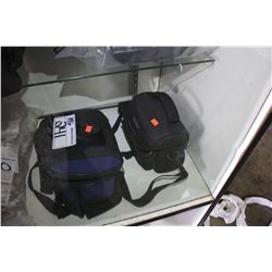 YASHICA 108 FILM CAMERA WITH LENSES AND ACCESSORIES, AND A SONY DVD HANDY CAM