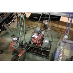 GREEN GAS REEL MOWER