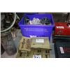Image 1 : BALDOR PARTS AND BIN OF ASSORTED BEARINGS