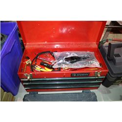 HUSKY TOOL BOX AND CONTENTS