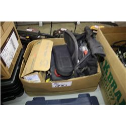 ASSORTED ELECTRICAL CIRCUTS AND TOOLS