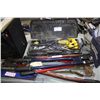Image 1 : DEWALT SAW AND ASSORTED BOLT CUTTERS ETC