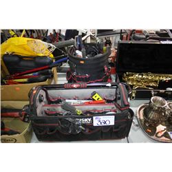 2 TOOL BOXES WITH TOOLS