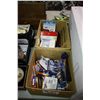 Image 1 : TWO BOXES OF SHAVERS AND WALLETS ETC