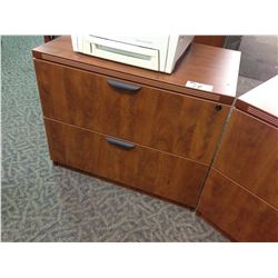 CHERRY 2 DRW. LATERAL FILE CABINET