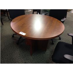 CHERRY 42" ROUND CONFERENCE TABLE