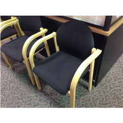 MAPLE FRAME CLIENT CHAIR