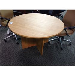 MAPLE 48`` ROUND CONFERENCE TABLE