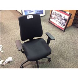 BLACK MULTI LEVER ERGONOMIC TASK CHAIR