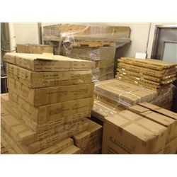 10 PALLETS OF READY TO ASSEMBLE NEW OFFICE FURNITURE