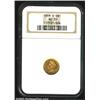 1859-S G$1 AU55 NGC.