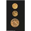 Image 2 : 1908 $2 1/2 Quarter Eagle AU50 Reverse Scratches Uncertified; 1925-D Quarter Eagle AU50 Cleaned Unce