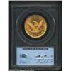 Image 2 : 1841 $10 MS63 PCGS.