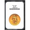 Image 1 : 1915 $20 MS64 NGC.