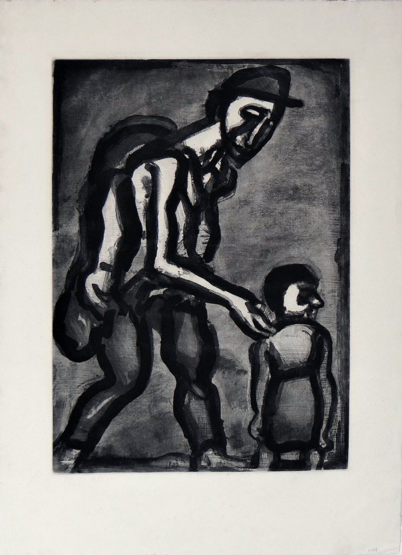 Original etching Georges Rouault