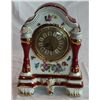 Image 1 : Porcelain Clock Labeled Limoge Design 11"W x 16"H x 4"D